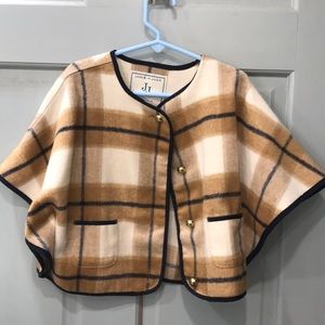 Janie and Jack Equestrian Poncho size 2